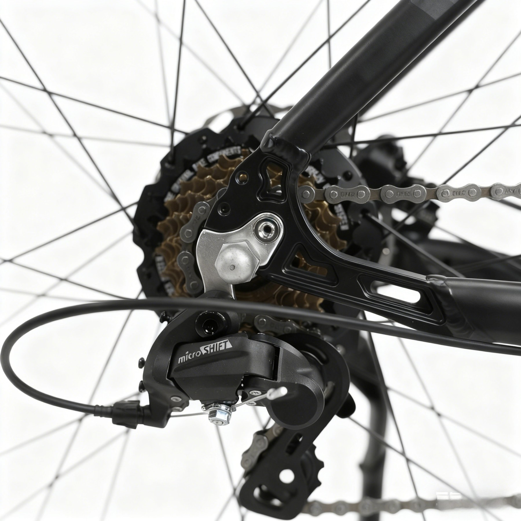 7-speed drivetrain